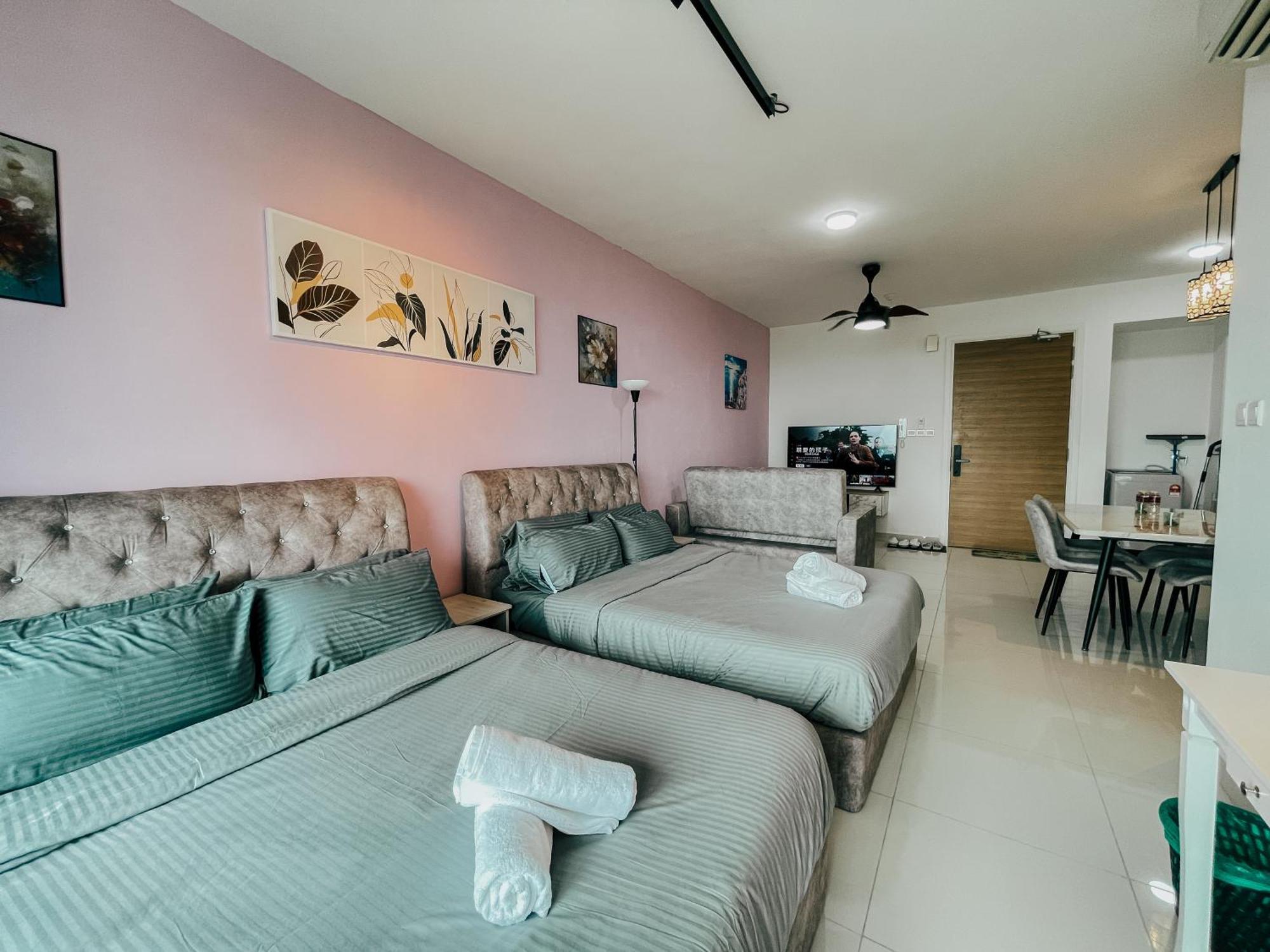 Teega Suites Puteriharbour By Wp Homestay Johor Bahru Exteriör bild