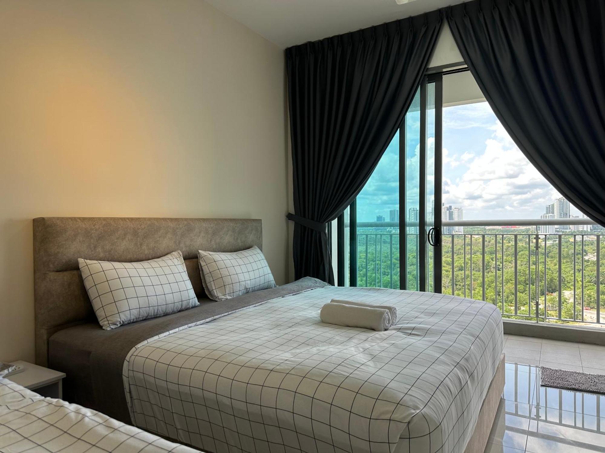 Teega Suites Puteriharbour By Wp Homestay Johor Bahru Rum bild