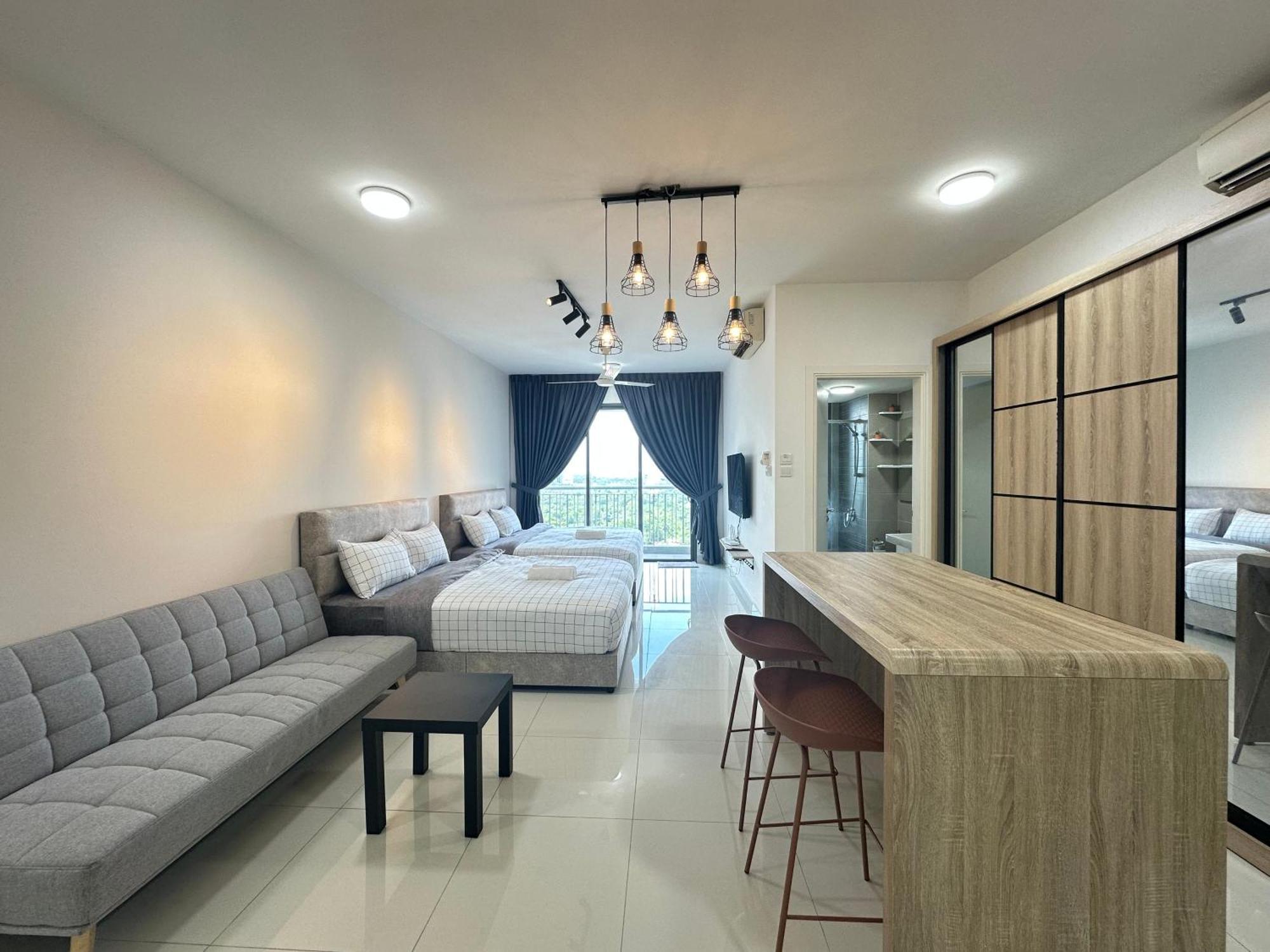 Teega Suites Puteriharbour By Wp Homestay Johor Bahru Rum bild