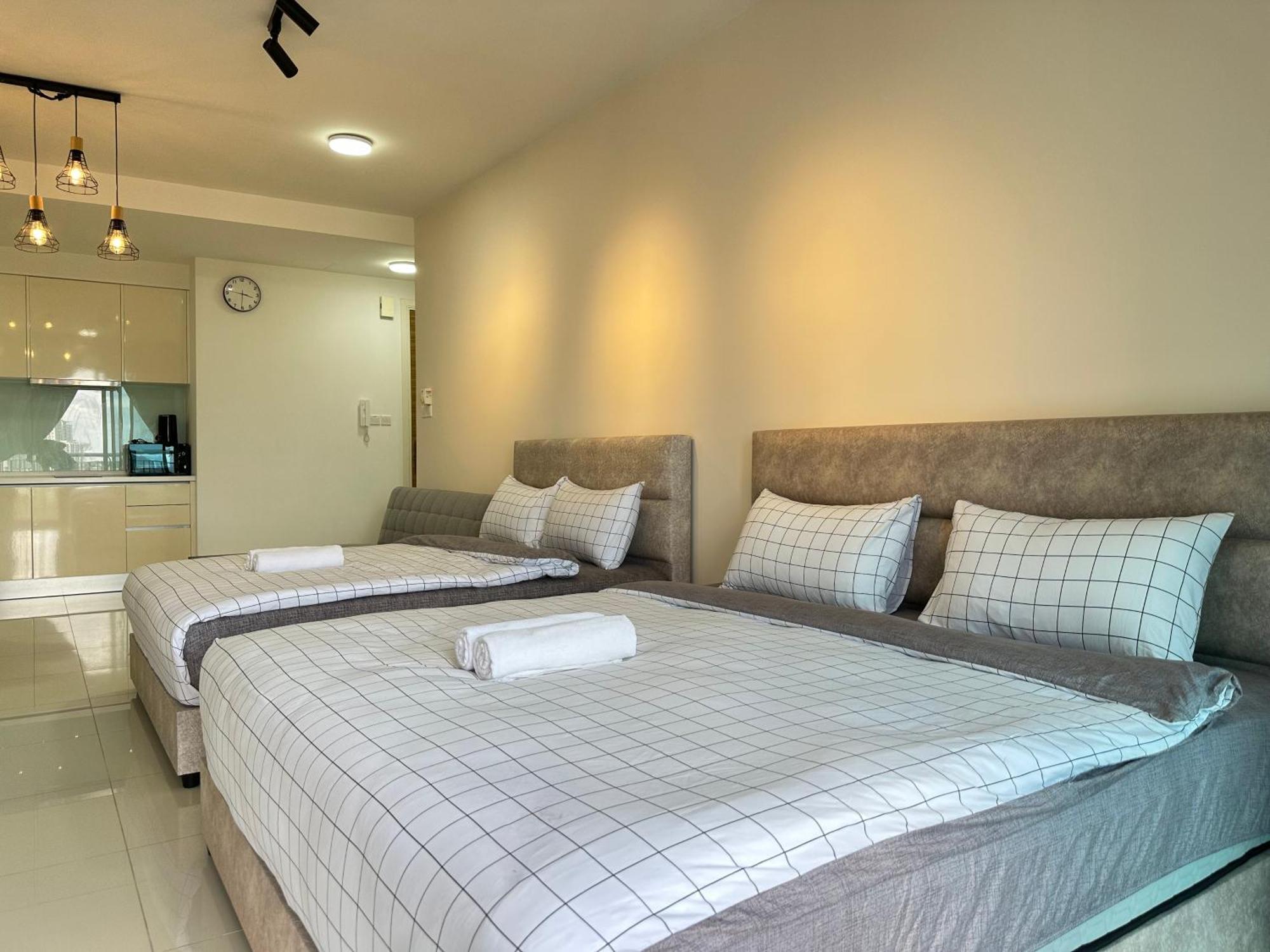 Teega Suites Puteriharbour By Wp Homestay Johor Bahru Rum bild