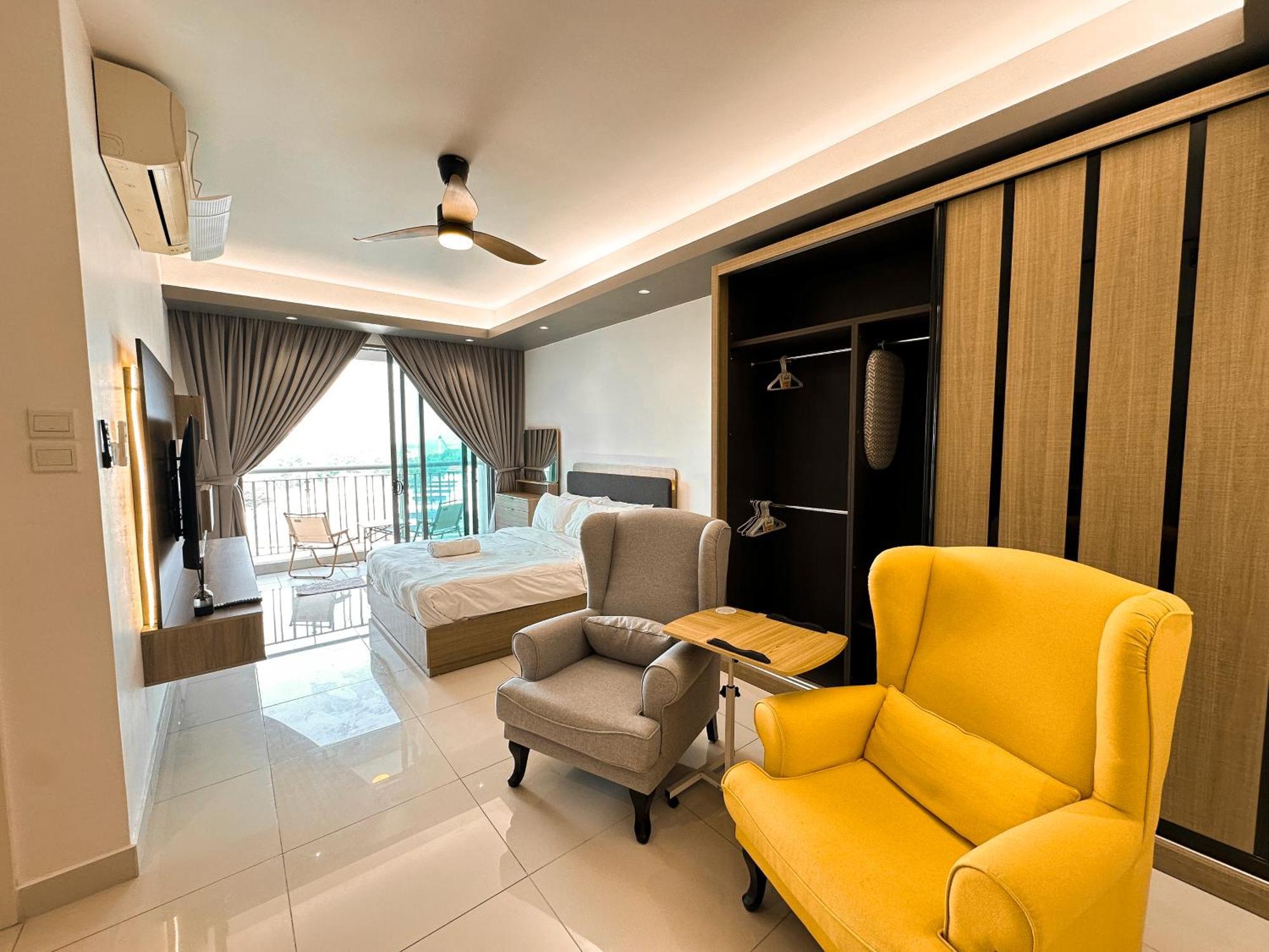 Teega Suites Puteriharbour By Wp Homestay Johor Bahru Rum bild